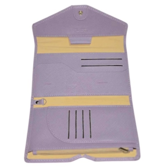 Zopper Elegant Purple Women's Travel Snap Wallet, NWOT - Picture 1 of 6